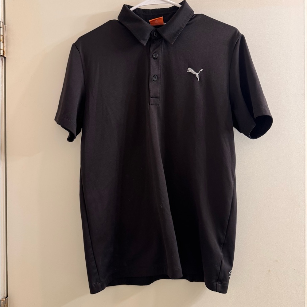 Puma men’s black golf polo